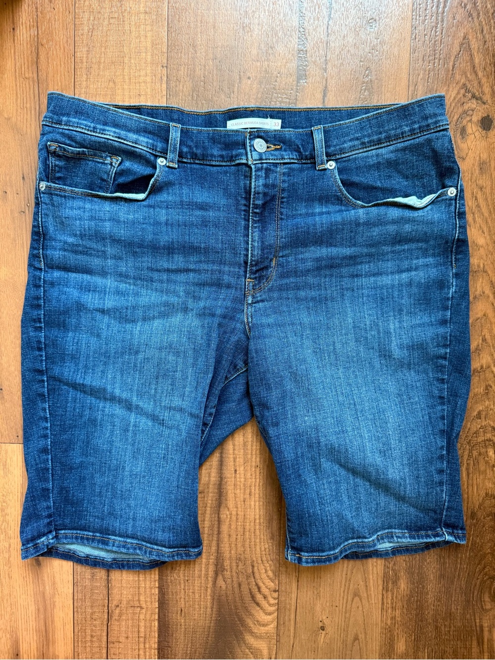 Women’s Blue Denim Jean Shorts